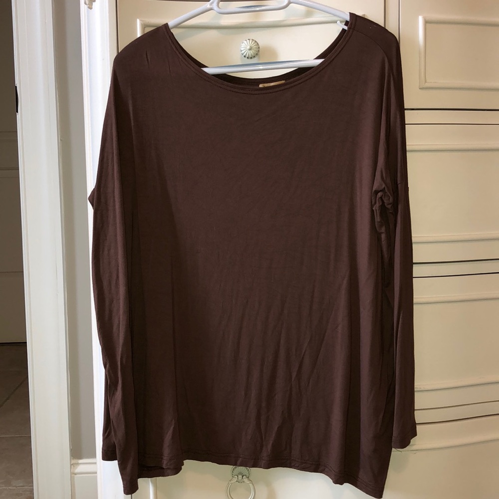 Brown Long Sleeve Pico